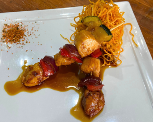 YAKITORI DE POLLO - 2 PIEZAS